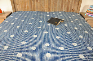 Suave Kantha Bedspread
