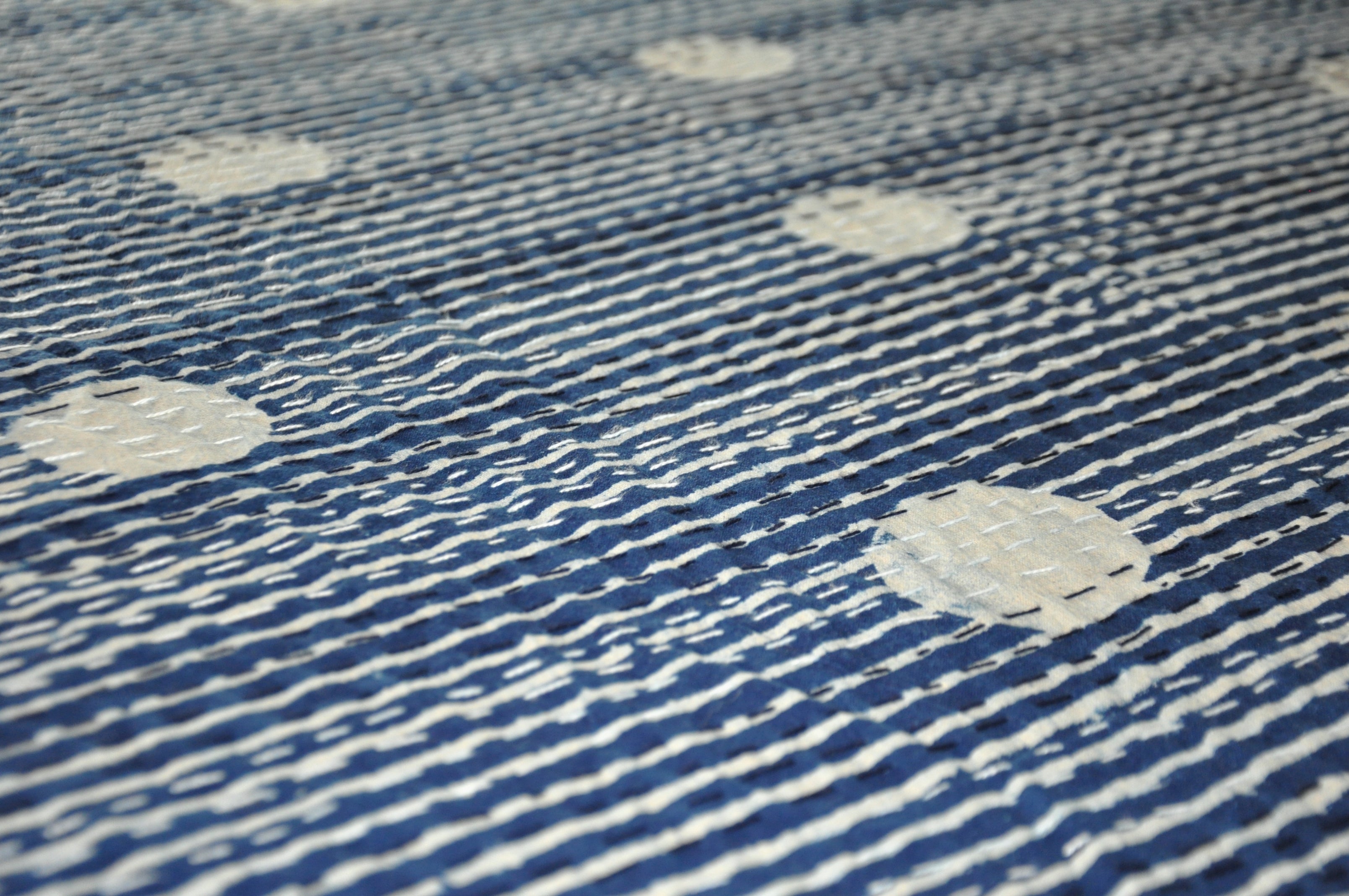 Suave Kantha Bedspread