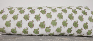 Elephant Safari - Soft Reversible Baby Quilt