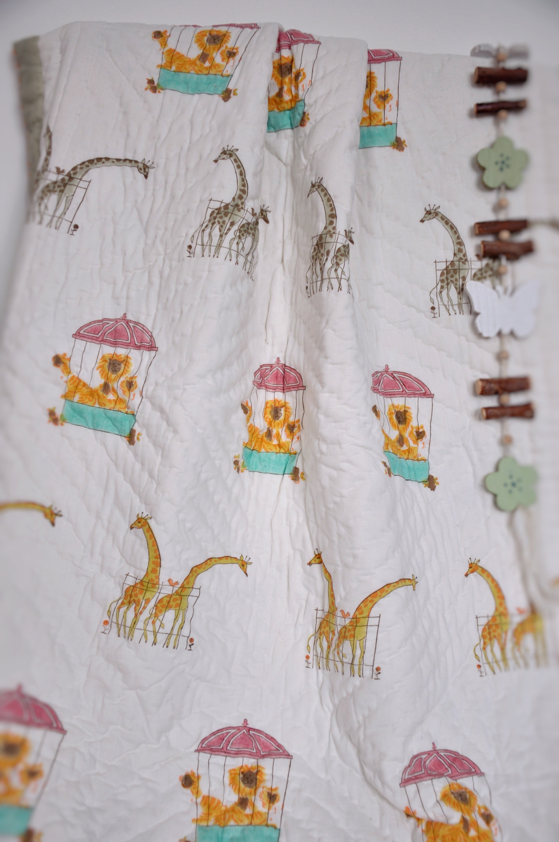 Madagascar - Soft Reversible Baby Quilt