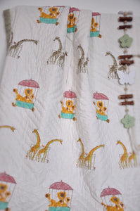 Madagascar - Soft Reversible Baby Quilt