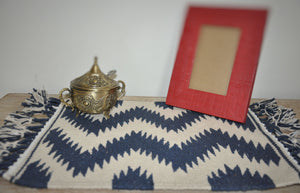 Lyra Dhurrie Weave Table Mat