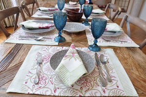 Riya Placemats with Napkins - Set of 6