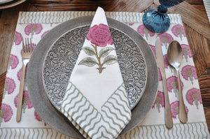 Pankhuri Placemats with Napkins - Set of 6