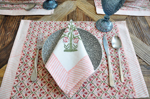 Zoya Placemats with Napkins - Set of 6