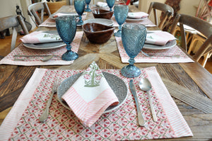 Zoya Placemats with Napkins - Set of 6
