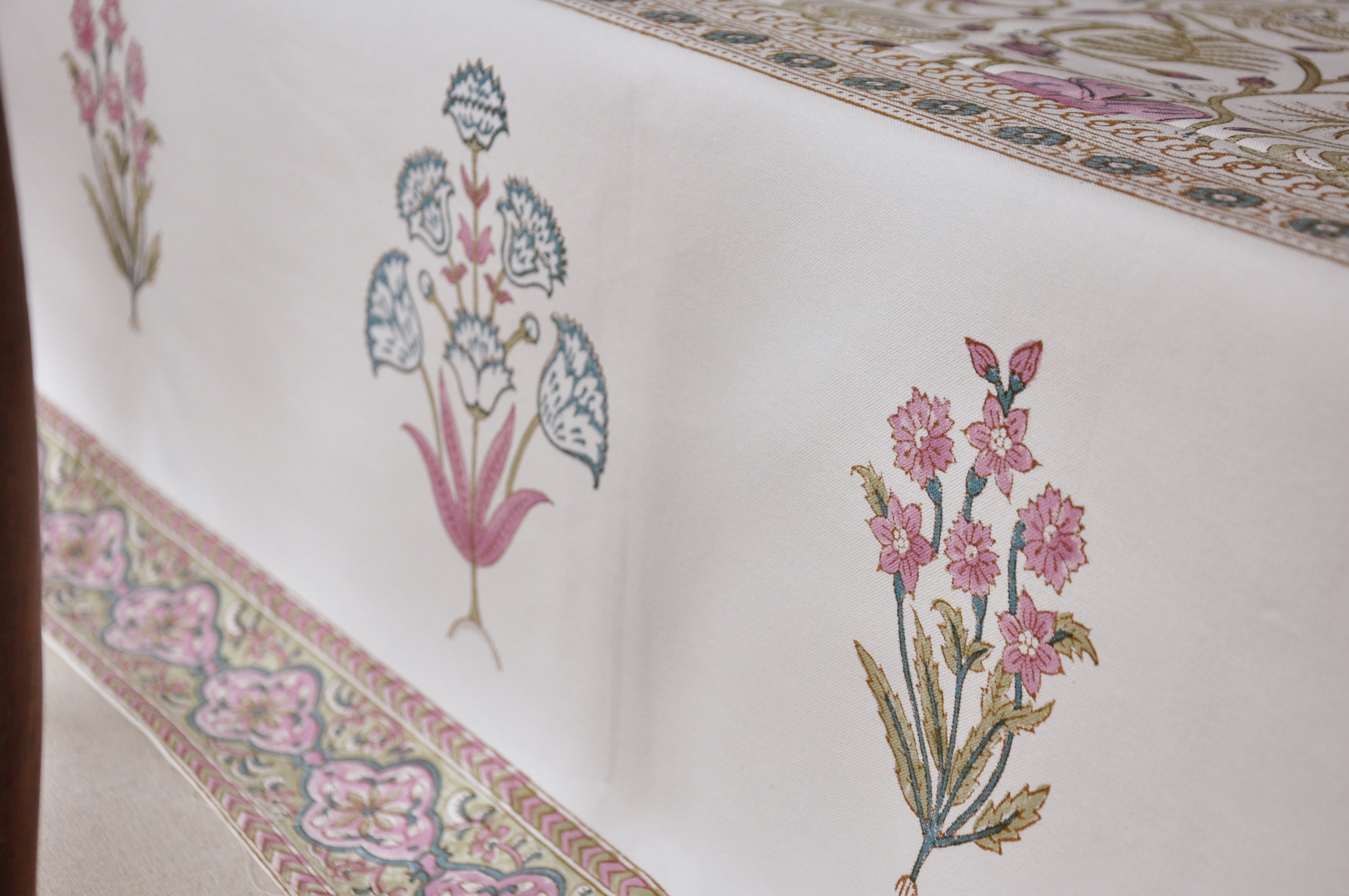 Purple Blossom Tablecloth
