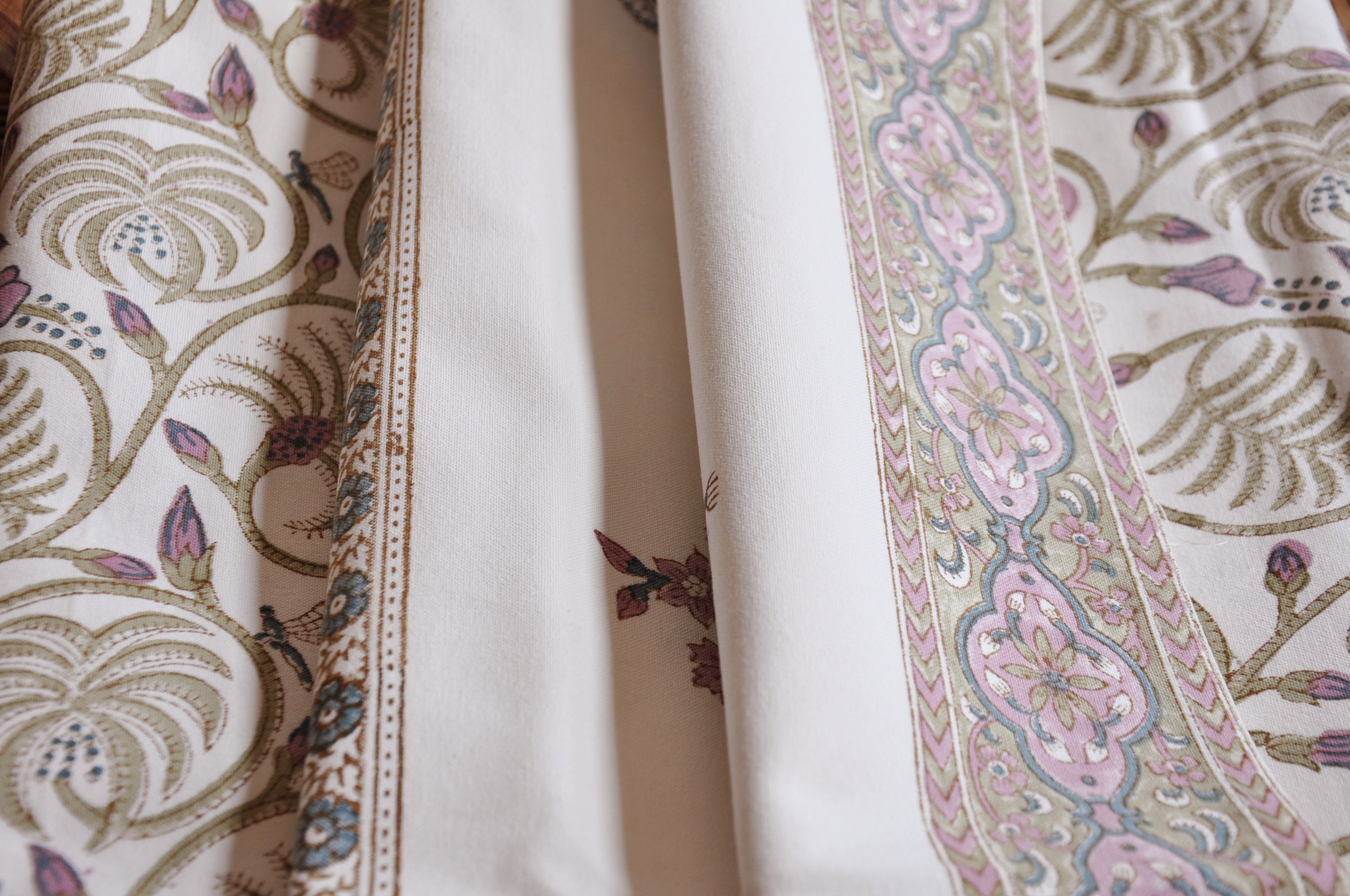 Purple Blossom Tablecloth