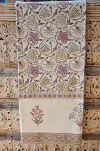 Purple Blossom Tablecloth