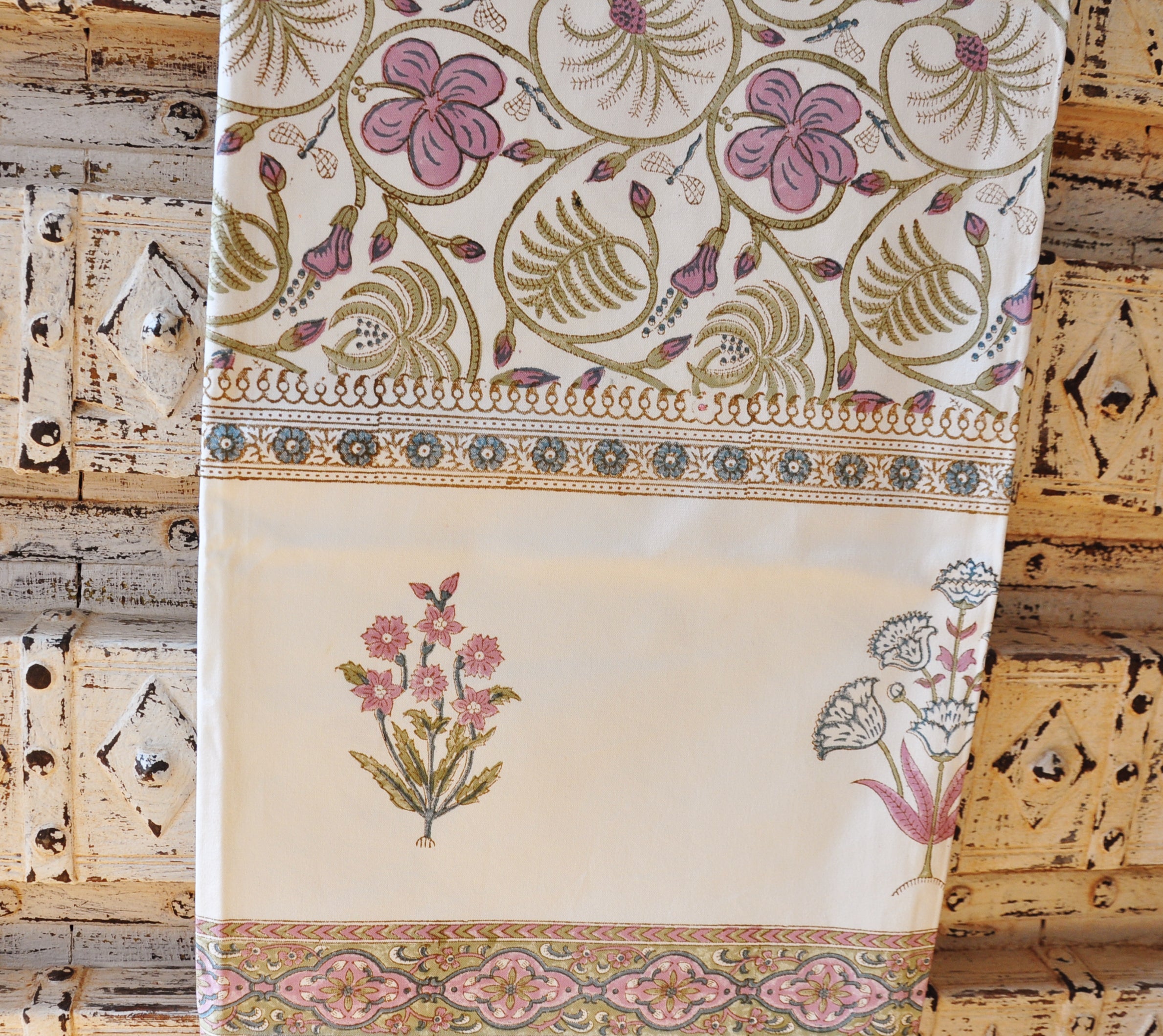 Purple Blossom Tablecloth