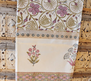 Purple Blossom Tablecloth